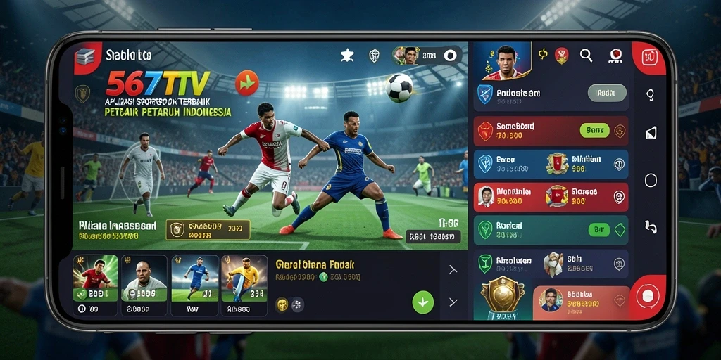 Tampilan gameplay Sportsbook yang mendebarkan dan interaktif.