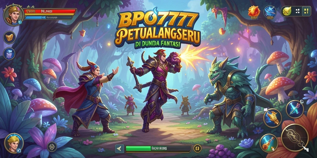 Tampilan gameplay BPO777 menunjukkan petualangan yang seru dan menantang.