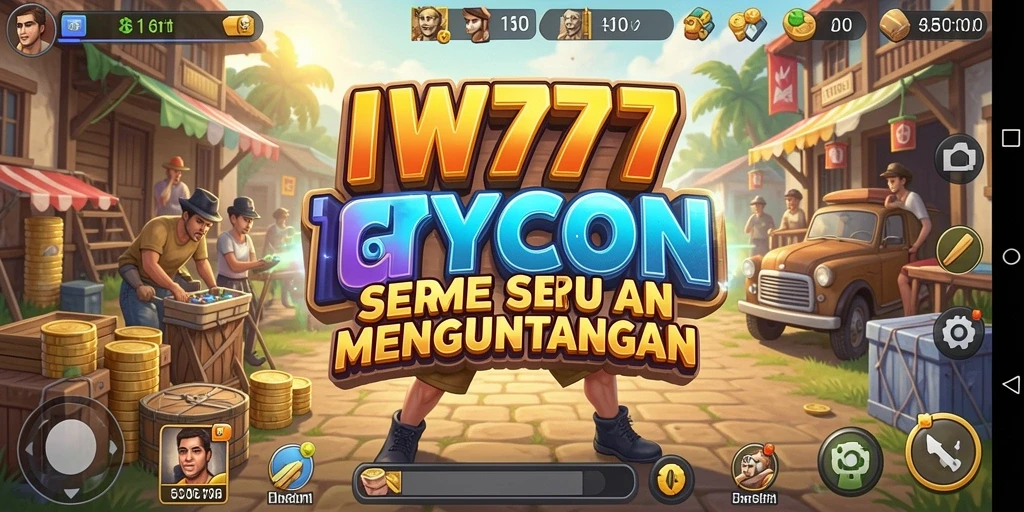 Screenshot menampilkan gameplay seru IW777 dengan strategi Tycoon.