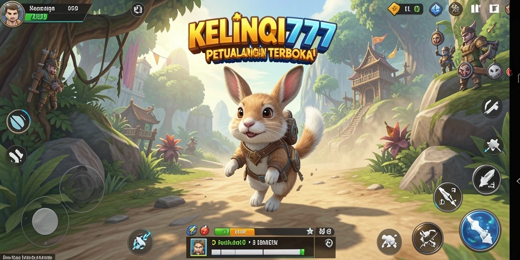 Tampilan gameplay KELINCI777 yang menakjubkan dalam dunia terbuka.