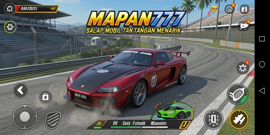Tangkapan layar utama MAPAN777 memperlihatkan aksi balap mobil yang mendebarkan.