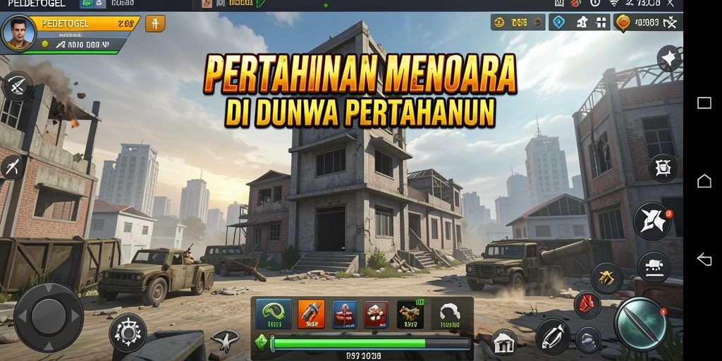 Tampilan menarik dari gameplay PEDETOGEL yang penuh strategi.
