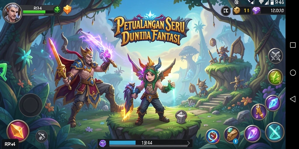 Screenshot gameplay RR44 menampilkan petualangan menegangkan dan grafis yang memukau.