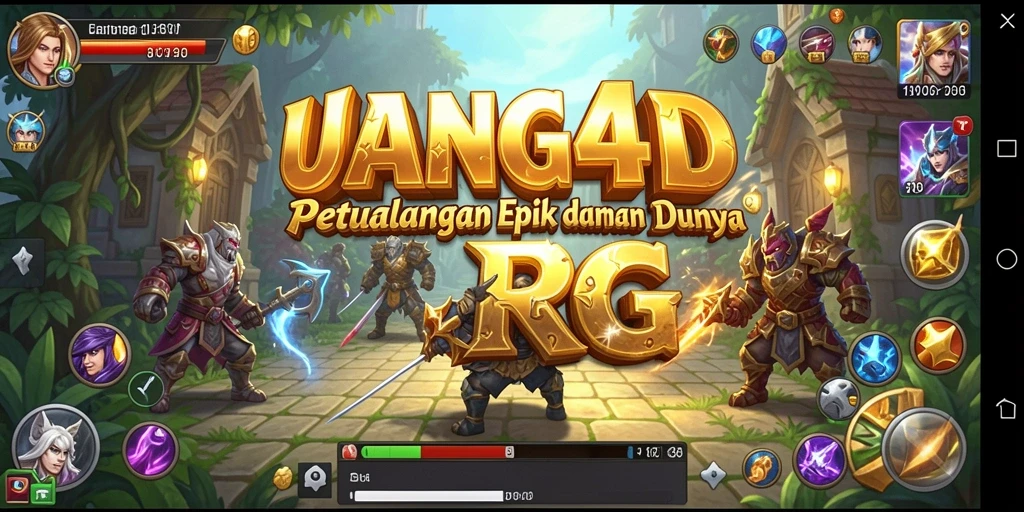 Tampilan gameplay UANG4D yang memukau dan menyenangkan.